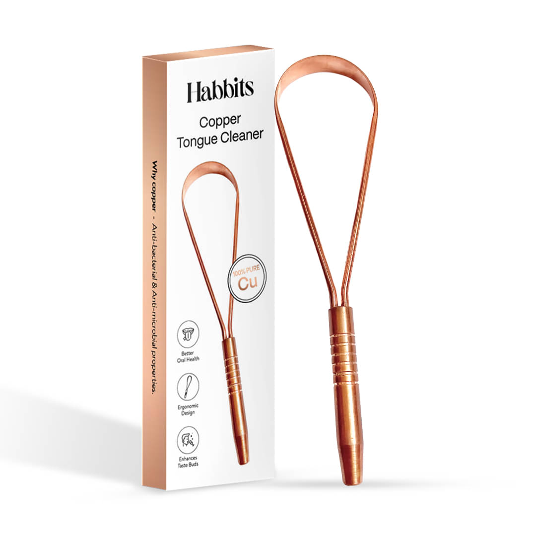 Habbits Tongue Cleaning Scraper 1 Pcs Habbits Tongue Cleaning Scraper 1 Pcs