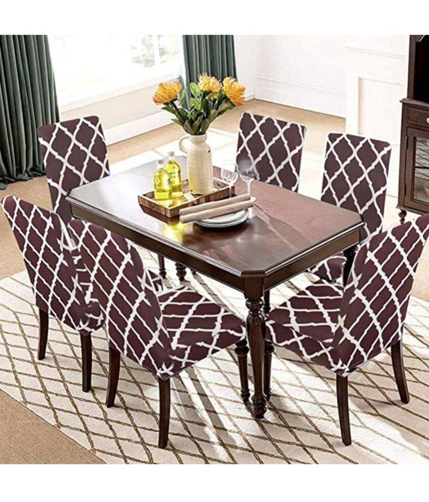 House Of Quirk 1 Seater Polyester Chair Cover ( Pack of 6 ) House Of Quirk 1 Seater Polyester Chair Cover ( Pack of 6 )