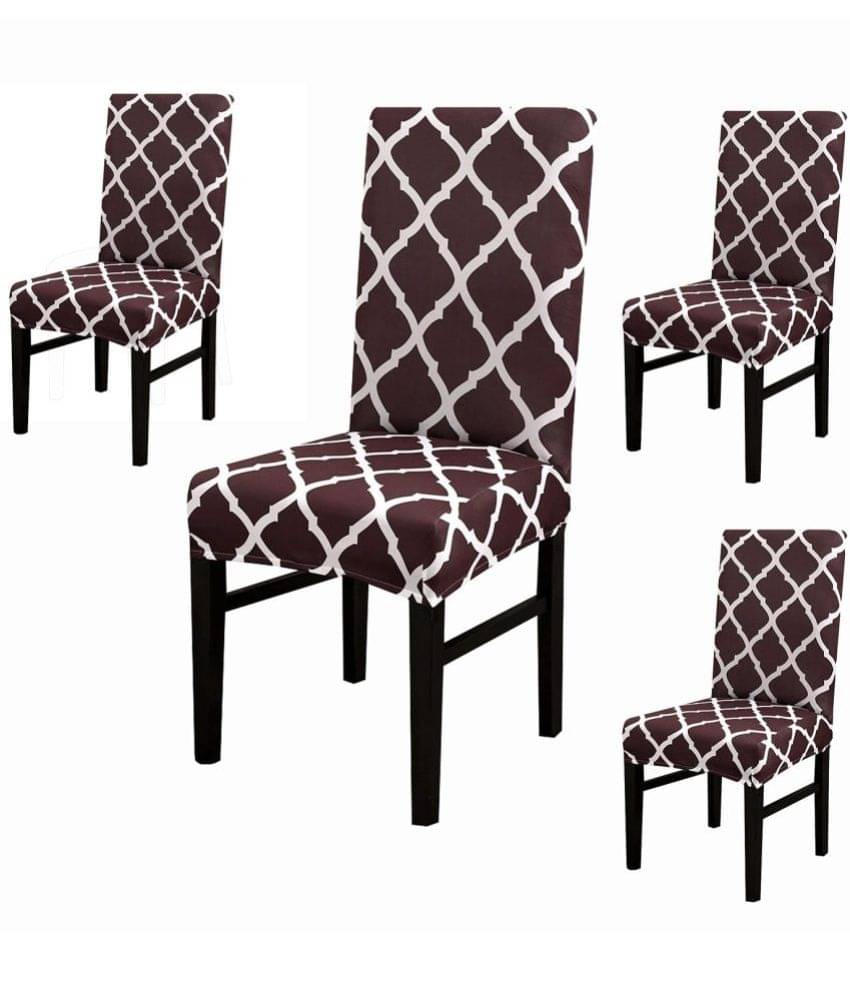 House Of Quirk 1 Seater Polyester Chair Cover ( Pack of 4 ) House Of Quirk 1 Seater Polyester Chair Cover ( Pack of 4 )