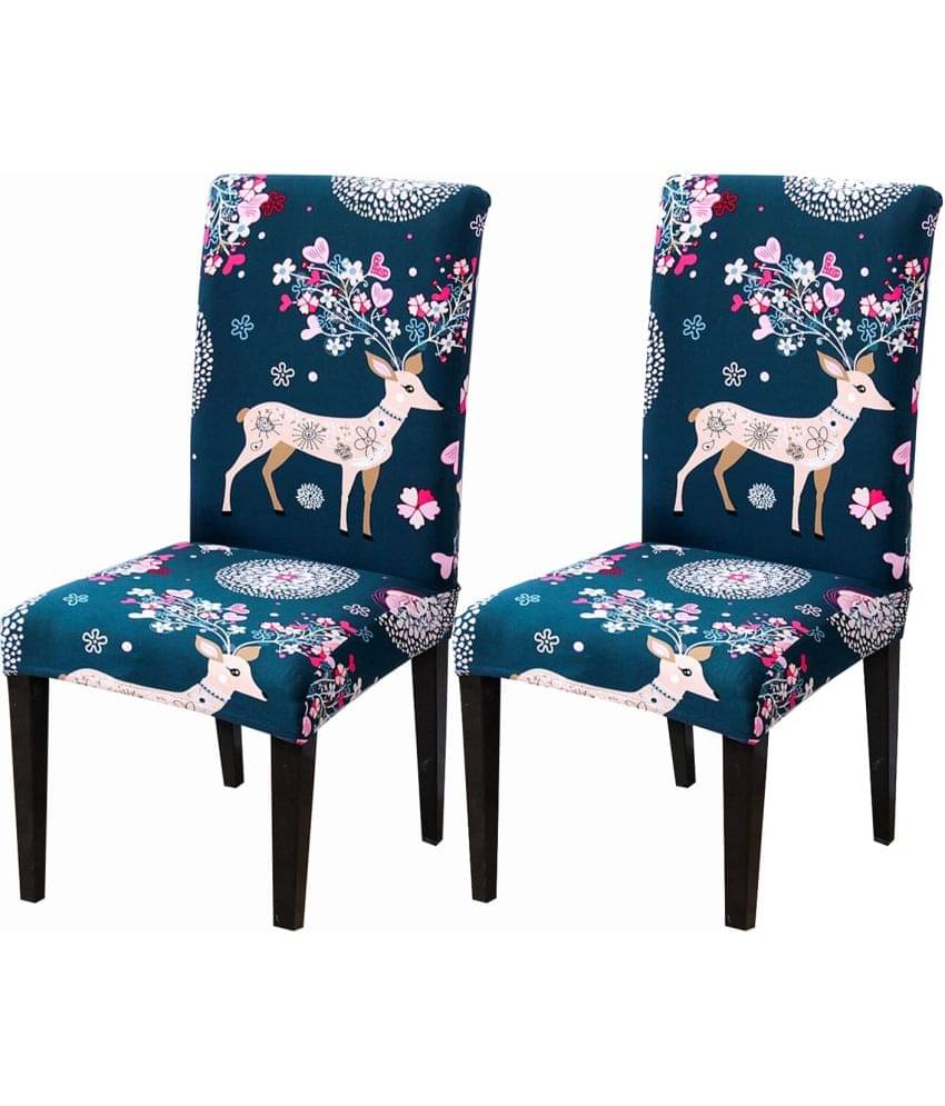    			House Of Quirk 1 Seater Polyester Chair Cover ( Pack of 2 )