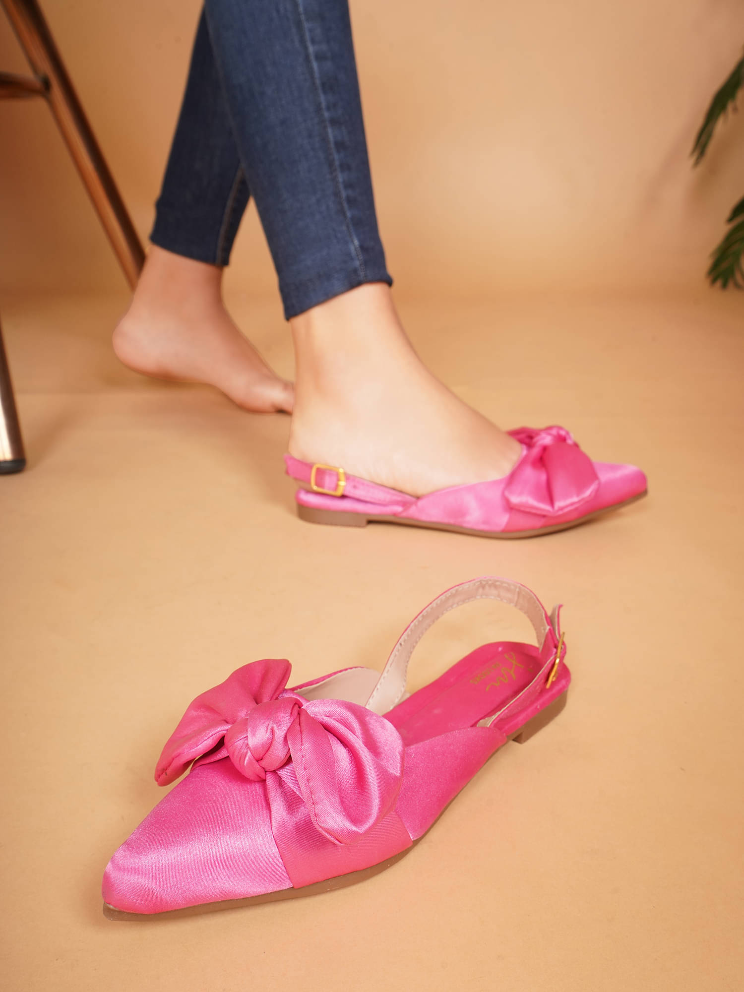     			JM Looks Pink Women's Casual Ballerinas