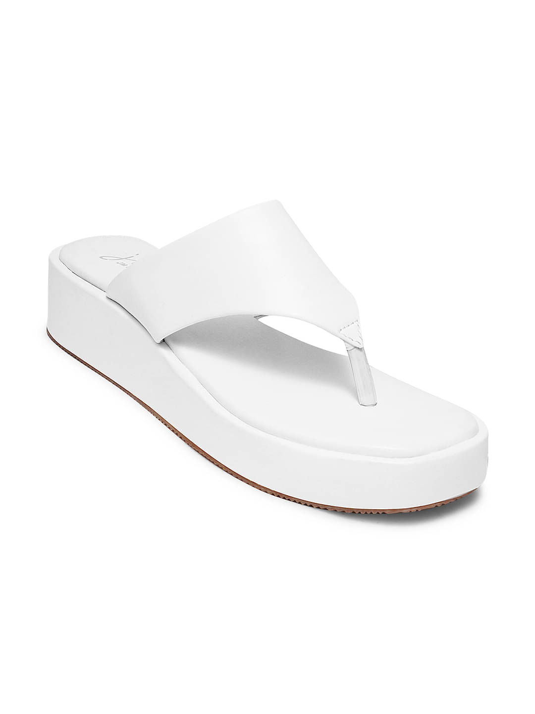 JM Looks White Women's Slip On Heels JM Looks White Women's Slip On Heels