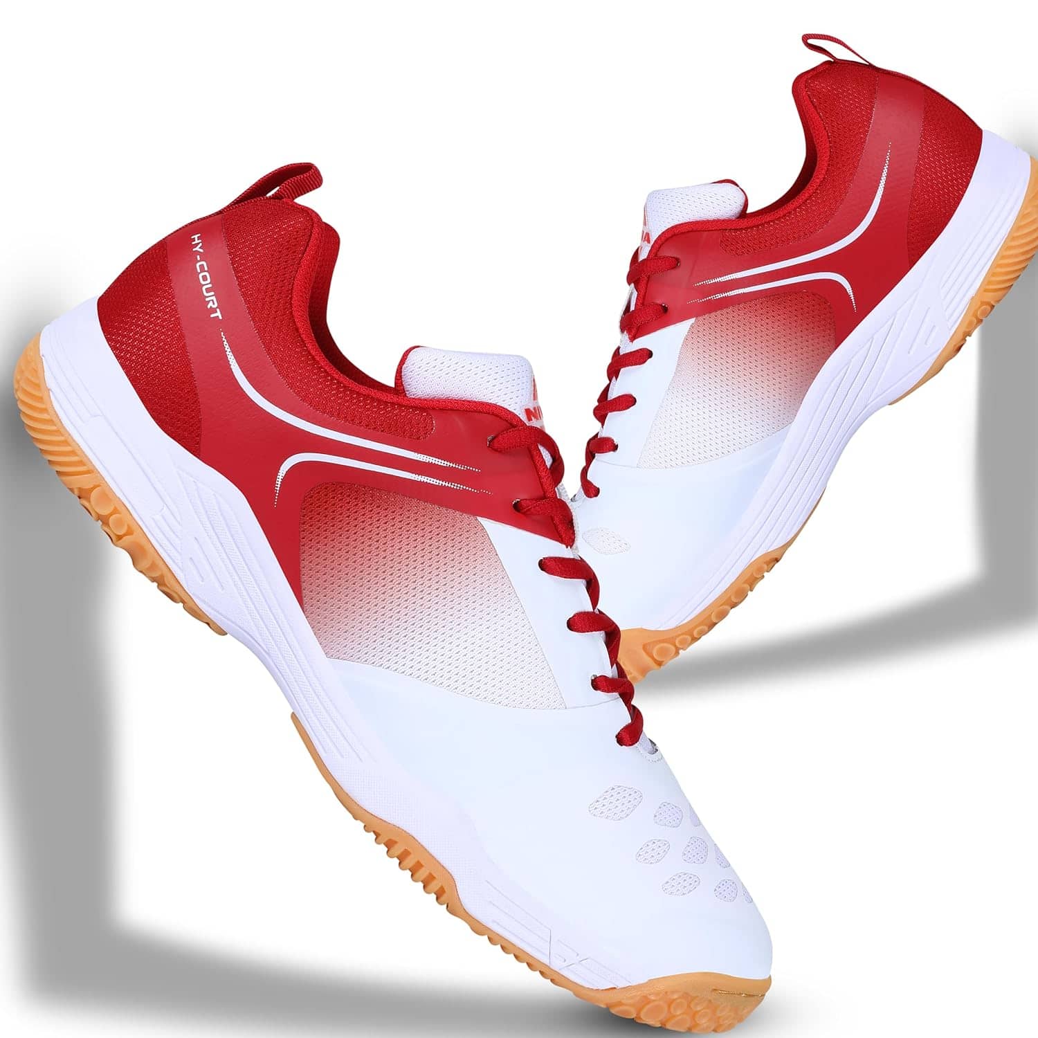 Nivia HY-Court 2.0-2024 Non-Marking Red Male