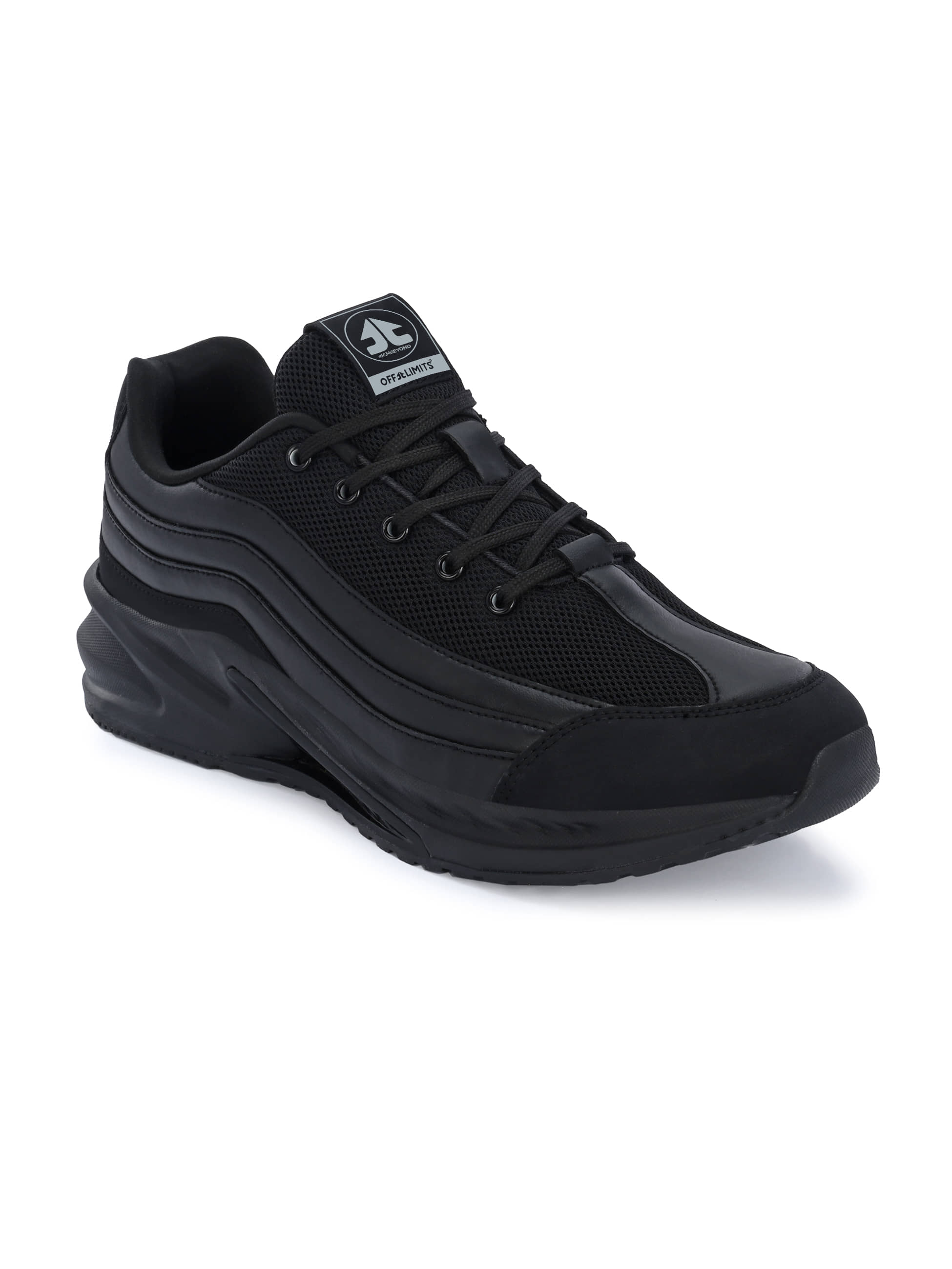 OFF LIMITS SAMURAI Black Men's Sports Running Shoes - Sports Shoes | Buy online on ZillyBuy