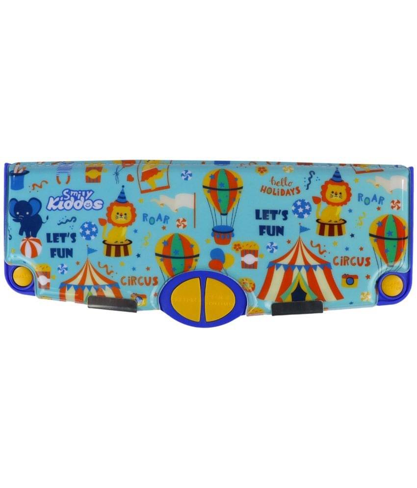 Pop Out Pencil box Circus Theme - Light Blue Pop Out Pencil box Circus Theme - Light Blue
