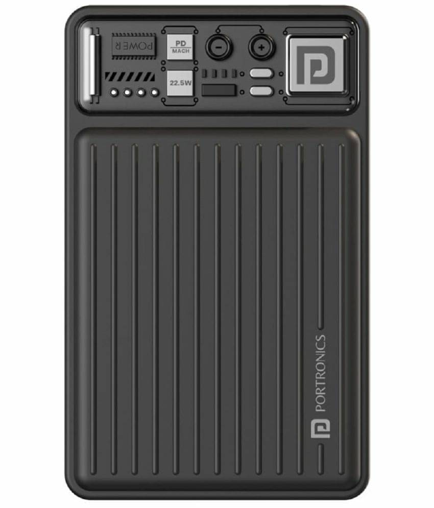     			Portronics 10000 -mAh 22.5W Li-Polymer Power Bank
