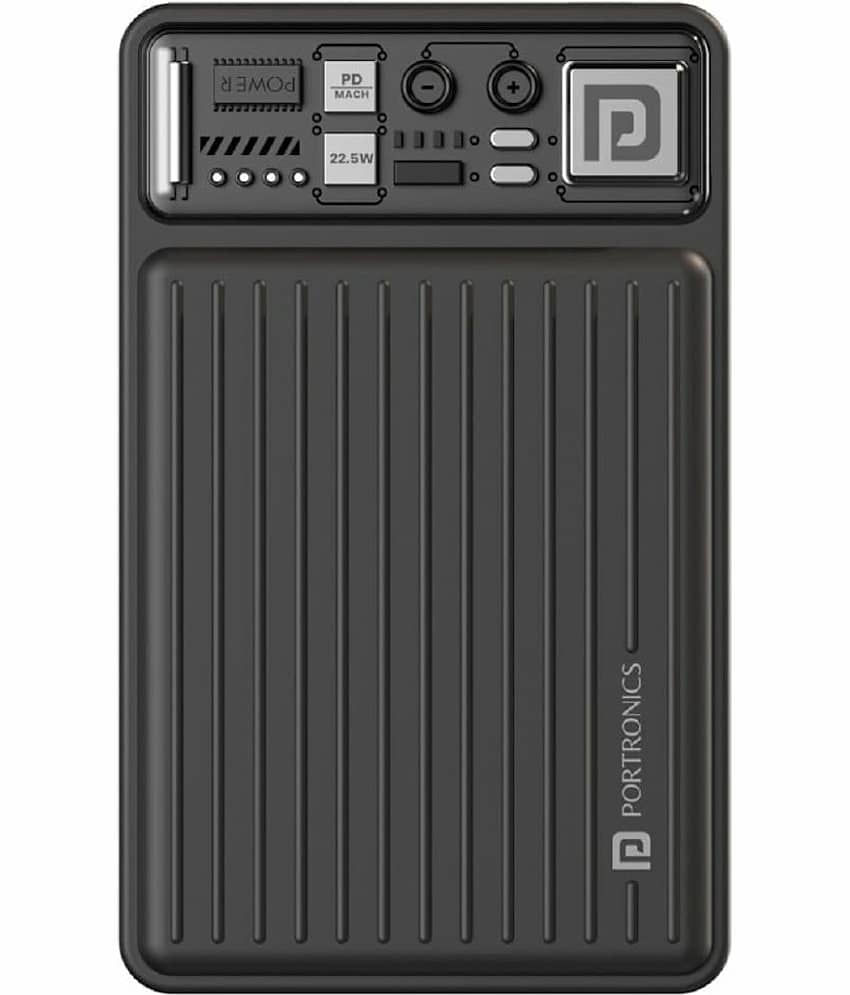 Portronics 10000 -mAh 22.5W Li-Polymer Power Bank