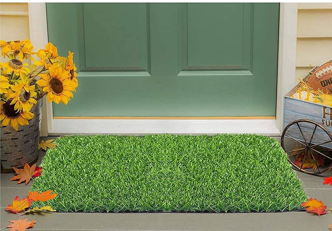     			Revexo - Anti-skid Plastic Door Mat ( 40 X 60 cm ) Single - Green