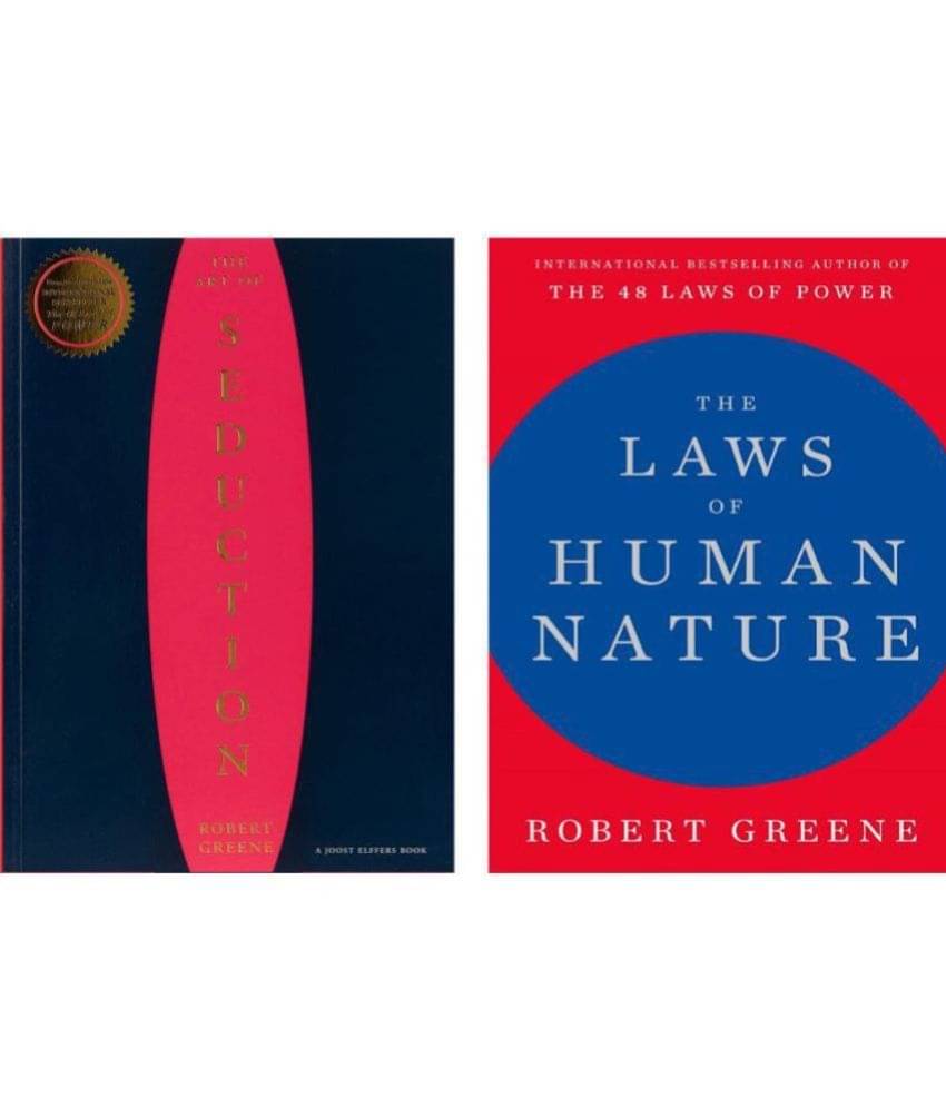 Robert Greene 2 Books Set: The Art of Seduction & Laws of Human Nature (English)     			Robert Greene 2 Books Set: The Art of Seduction & Laws of Human Nature (English)