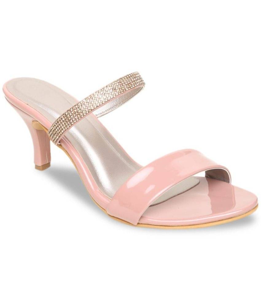 Stepee Pink Women's Sandal Heels Stepee Pink Women's Sandal Heels