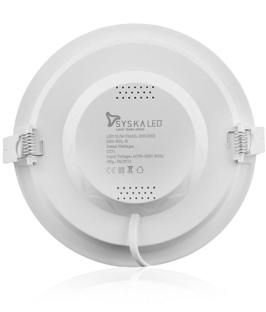 Syska 8W Panel Lights - Pack of 1 Syska 8W Panel Lights - Pack of 1