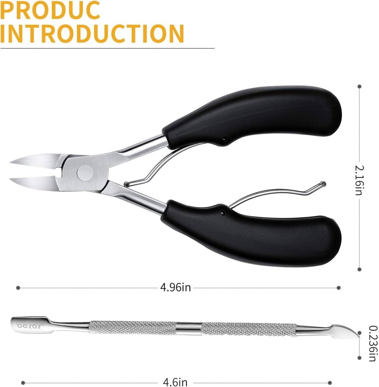 THR3E STROKES Toenail Clippers, + MALVA BEST Medical Grade Toe nail Trimmer, Nail Clippers for Thick Nails or Ingrown Toenail Tool, Stainless Steel Sharp Pedicure Toe Nail Clippers Adult, with Easy-to-Grip Rubber Handle. THR3E STROKES Toenail Clippers, + MALVA BEST Medical Grade Toe nail Trimmer, Nail Clippers for Thick Nails or Ingrown Toenail Tool, Stainless Steel Sharp Pedicure Toe Nail Clippers Adult, with Easy-to-Grip Rubber Handle.