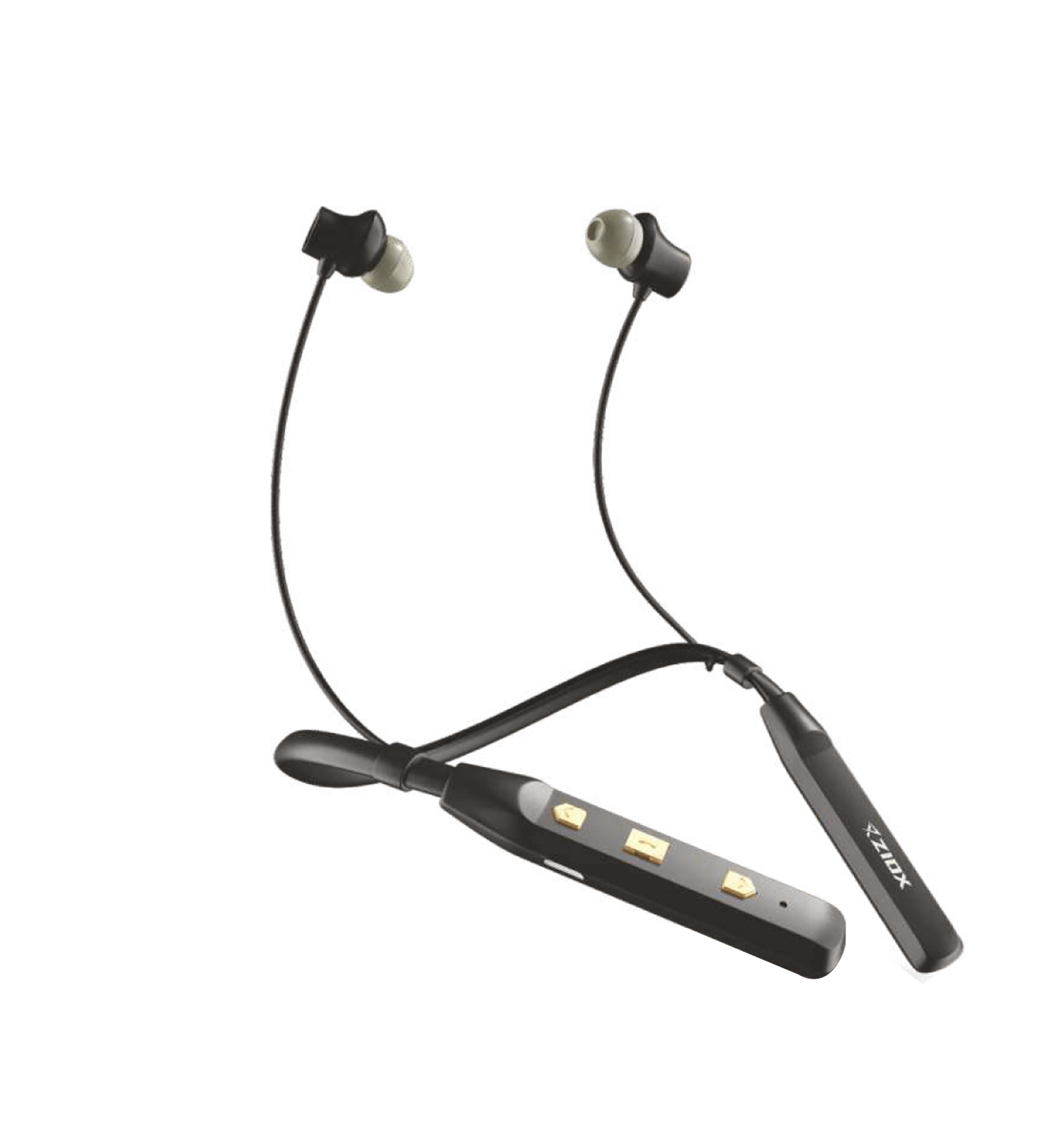 ZIOX Flex 100 Bluetooth Bluetooth Neckband In Ear 20 Hours Playback Powerfull bass IPX4(Splash & Sweat Proof) Black ZIOX Flex 100 Bluetooth Bluetooth Neckband In Ear 20 Hours Playback Powerfull bass IPX4(Splash & Sweat Proof) Black