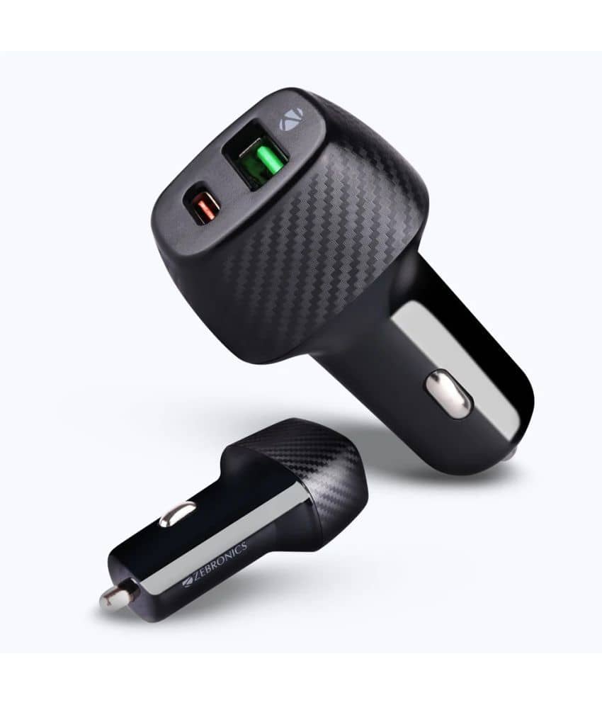 Zebronics No Cable 3A Travel Charger