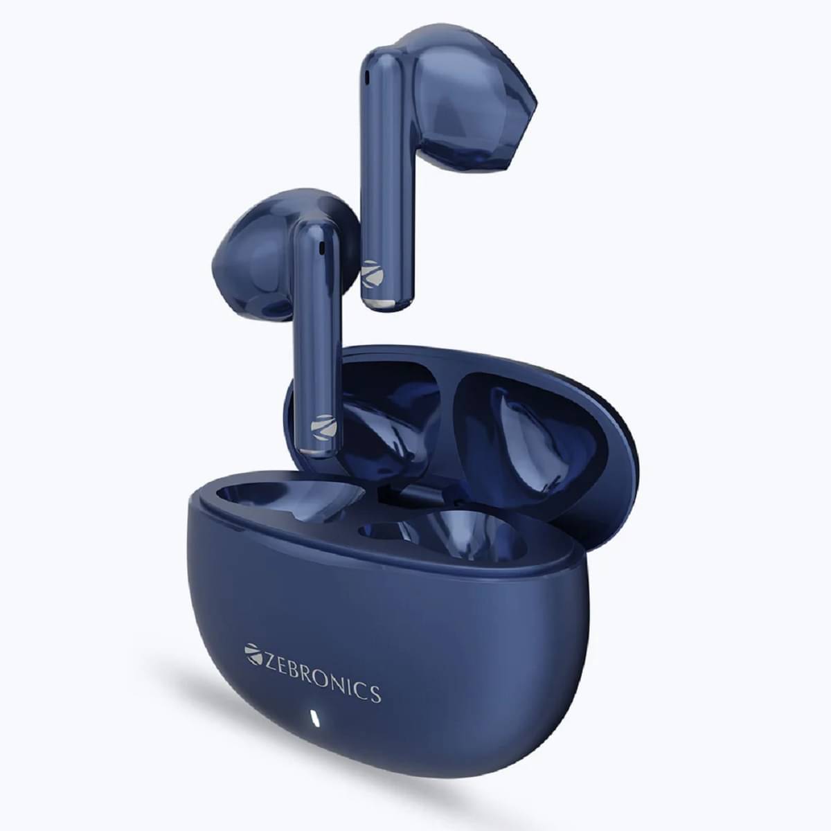 Zebronics Zeb-Jiggle Bluetooth True Wireless (TWS) In Ear 8 Hours Playback Voice assistant IPX4(Splash & Sweat Proof) Blue Zebronics Zeb-Jiggle Bluetooth True Wireless (TWS) In Ear 8 Hours Playback Voice assistant IPX4(Splash & Sweat Proof) Blue
