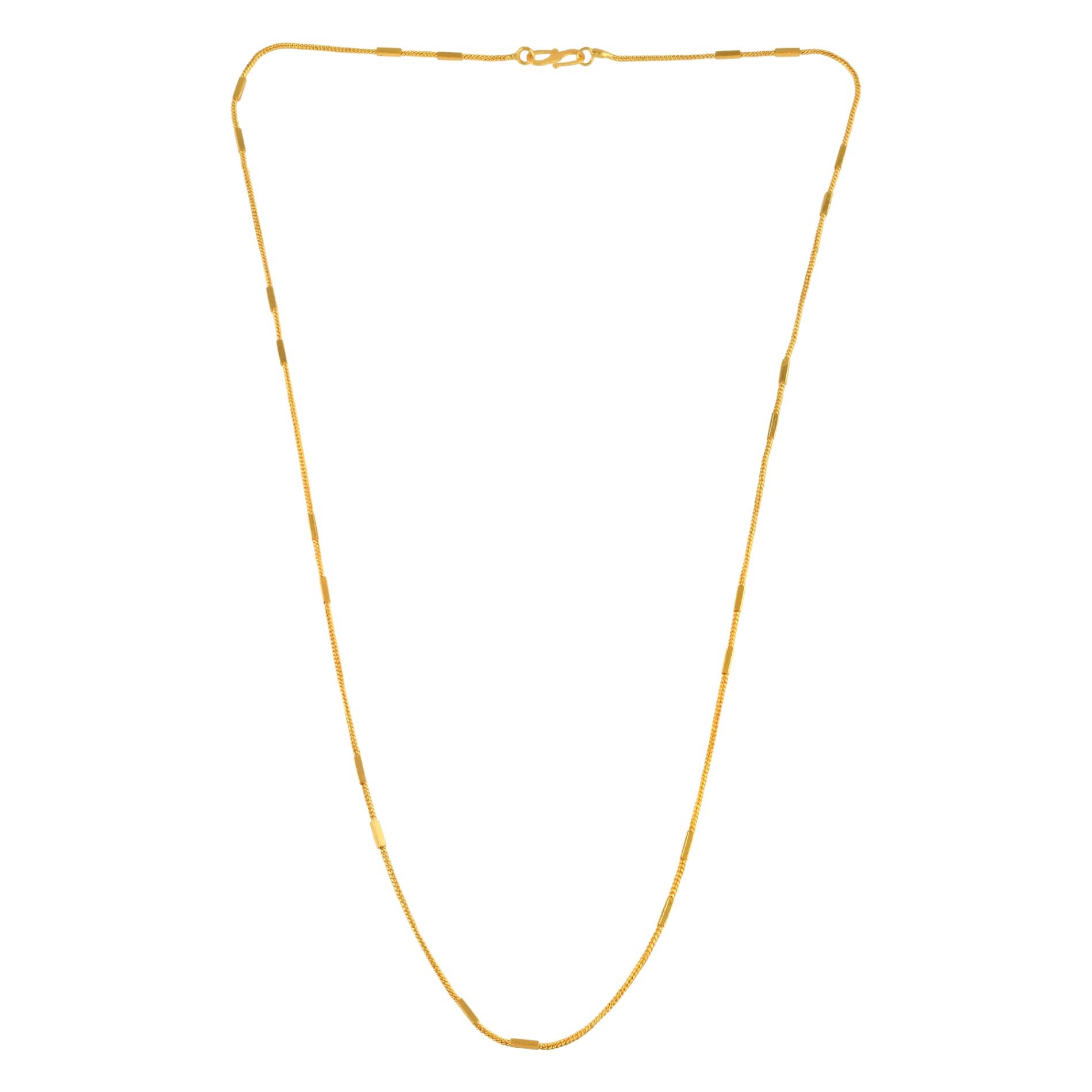 ADMIER Gold Plated Chain ( Set of 1 )