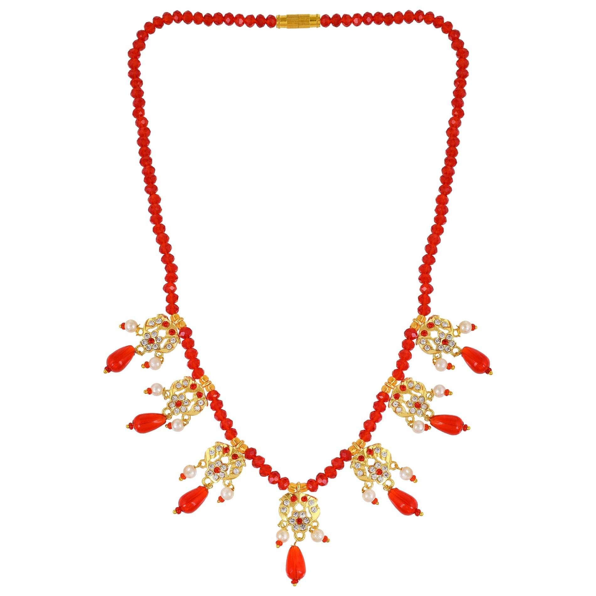     			ADMIER Red Mangalsutra ( Pack of 1 )