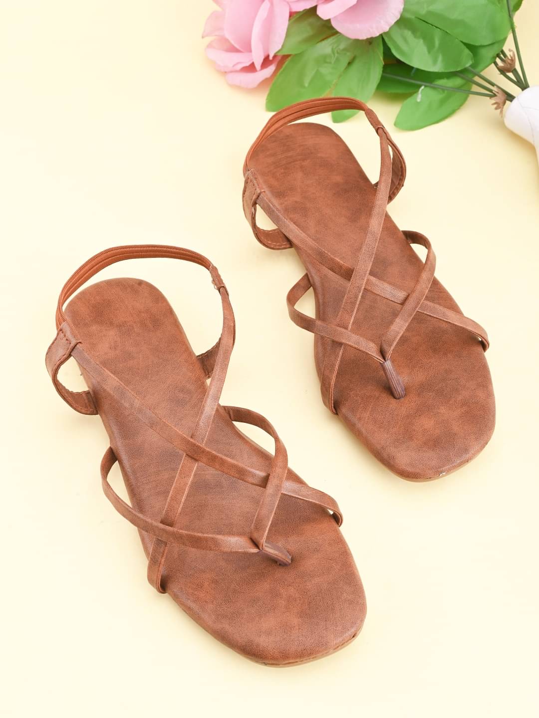 Apratim Brown Women's Flats Apratim Brown Women's Flats