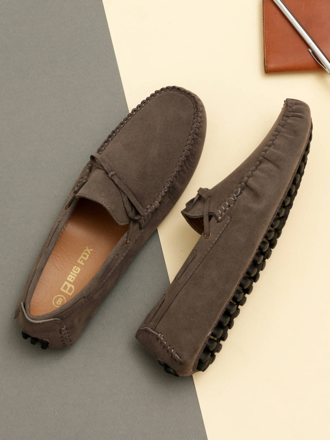     			Big Fox Gray Men's Slip on