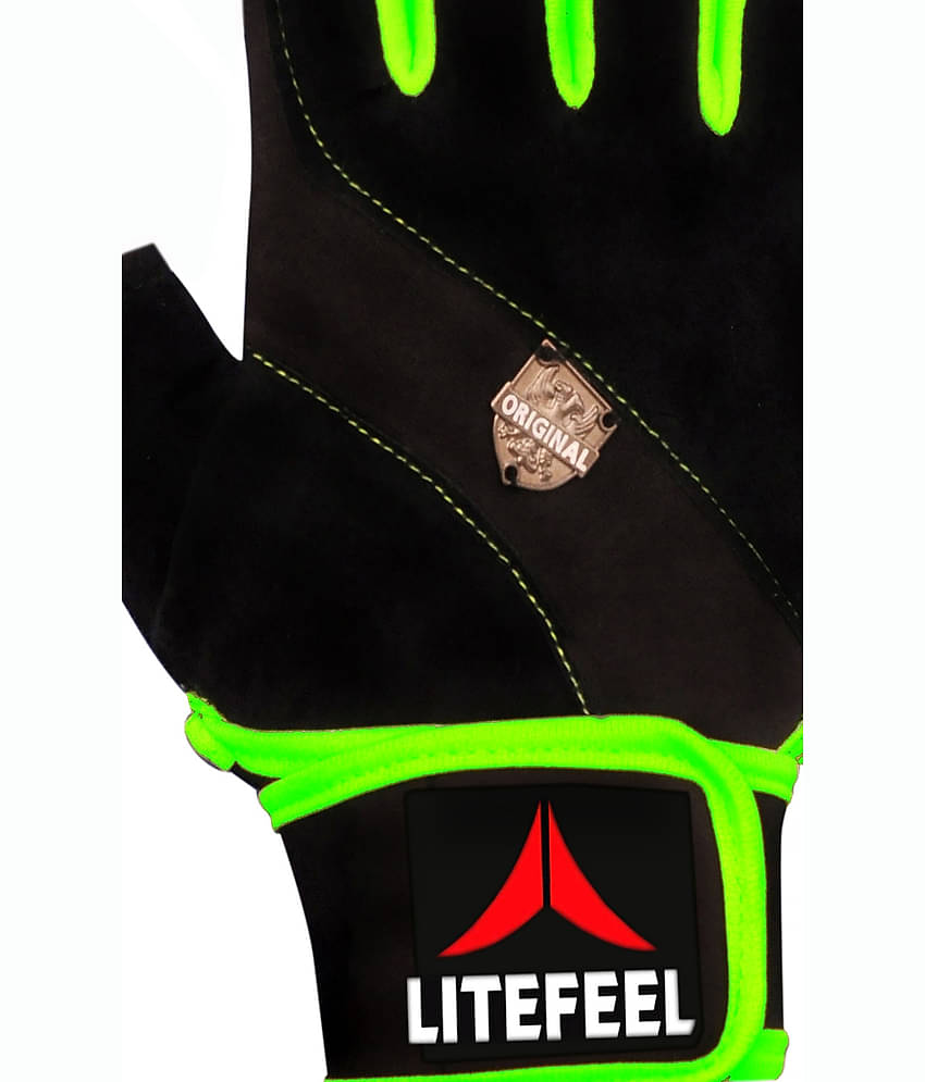 LITEFEEL Classic Gym Gloves Unisex Polyester Gym Gloves For Advanced Fitness Training and Workout With Half-Finger Length