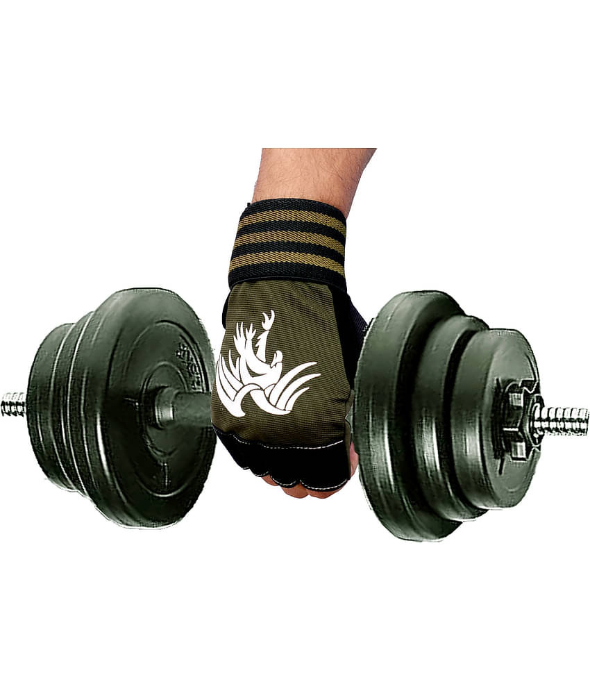 LITEFEEL Classy Gym gloves Unisex Polyester Gym Gloves For Advanced Fitness Training and Workout With Half-Finger Length