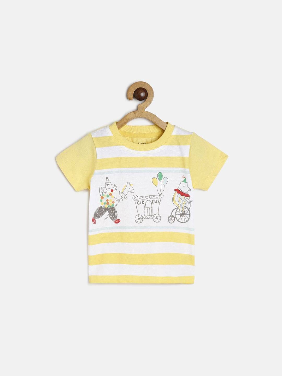     			MINI KLUB Pack of 1 Baby Boys Cotton T-Shirt ( Multi )