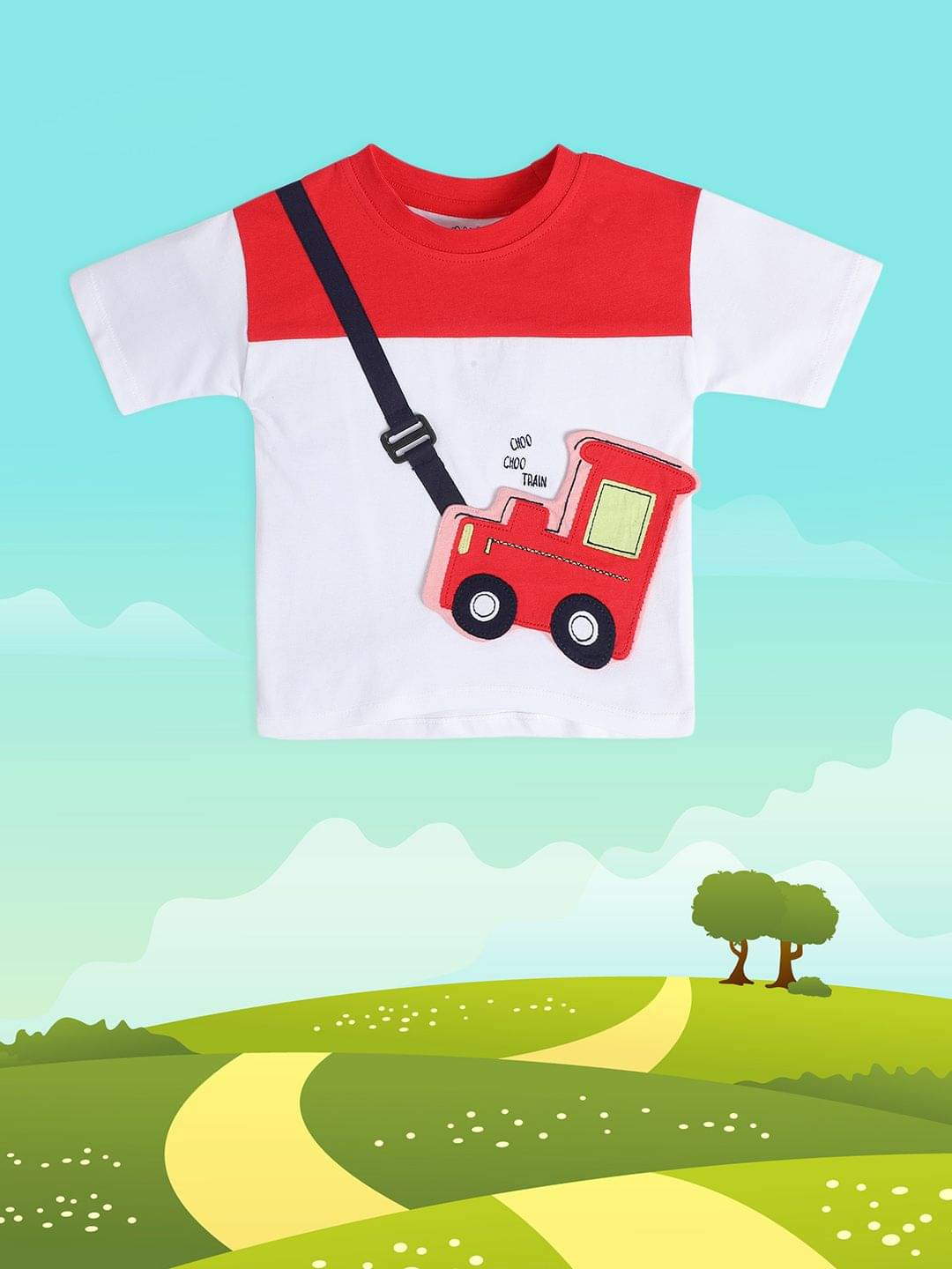     			MINI KLUB Pack of 1 Baby Boys Cotton T-Shirt ( White )
