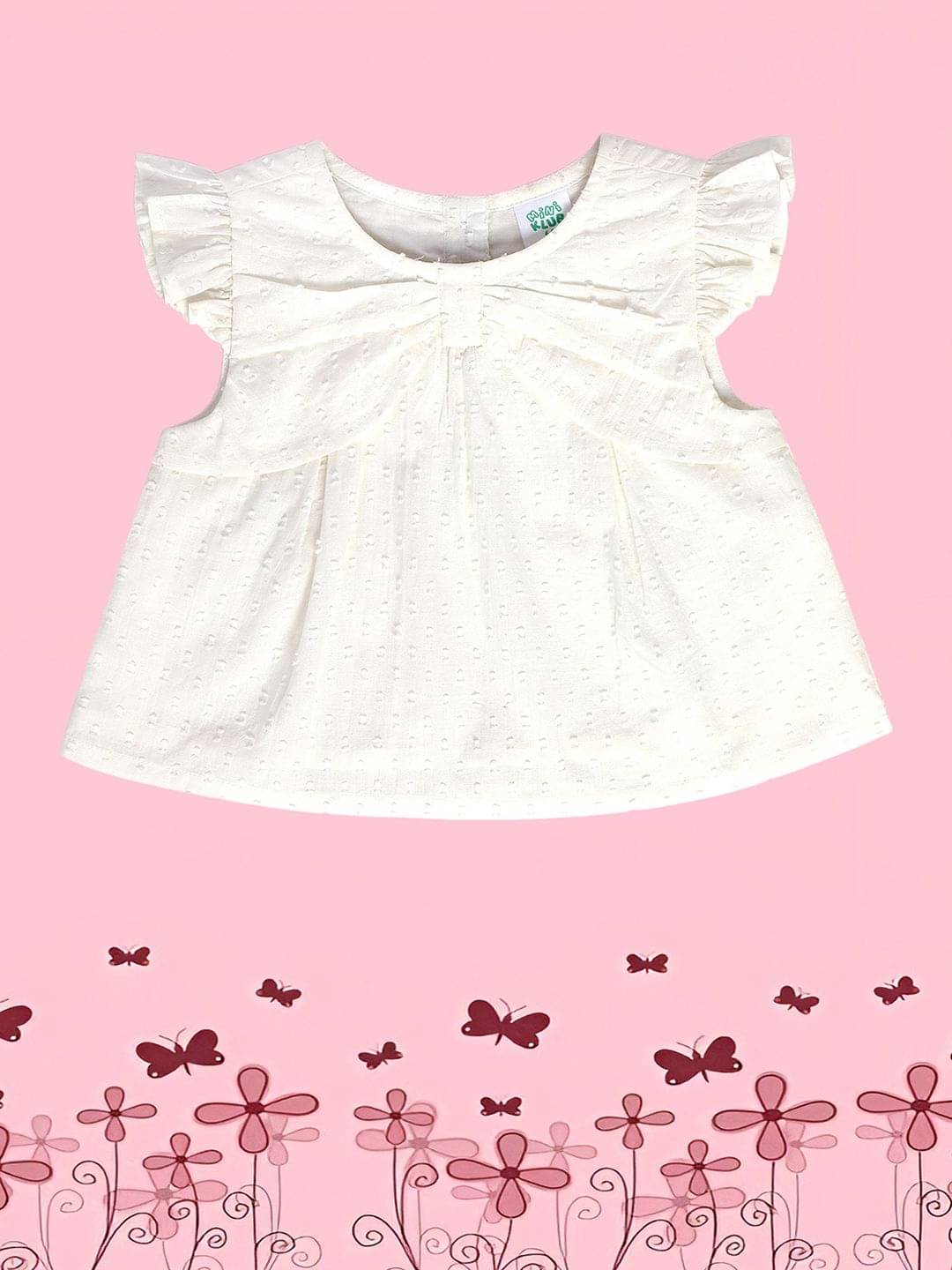     			MINI KLUB Pack of 1 Baby Girls Cotton Top ( Yellow )