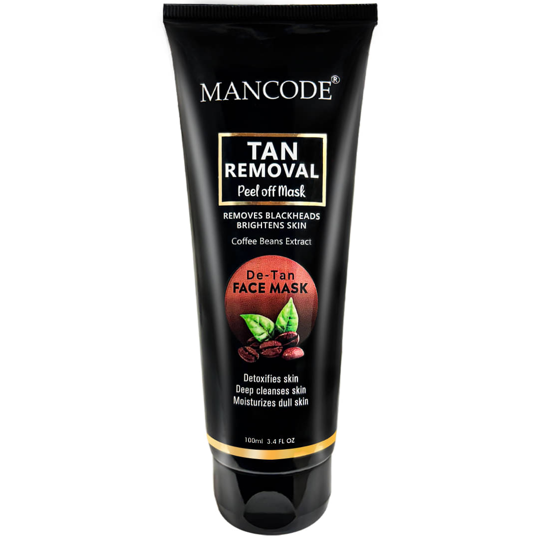 Mancode - Tan Removal Peel Off Mask For All Skin Type ( Pack of 1 ) Mancode - Tan Removal Peel Off Mask For All Skin Type ( Pack of 1 )