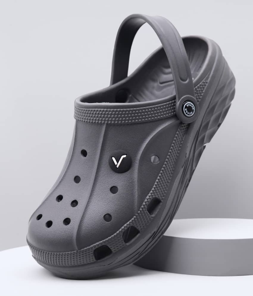 Svaar - Grey Melange Men's Clogs