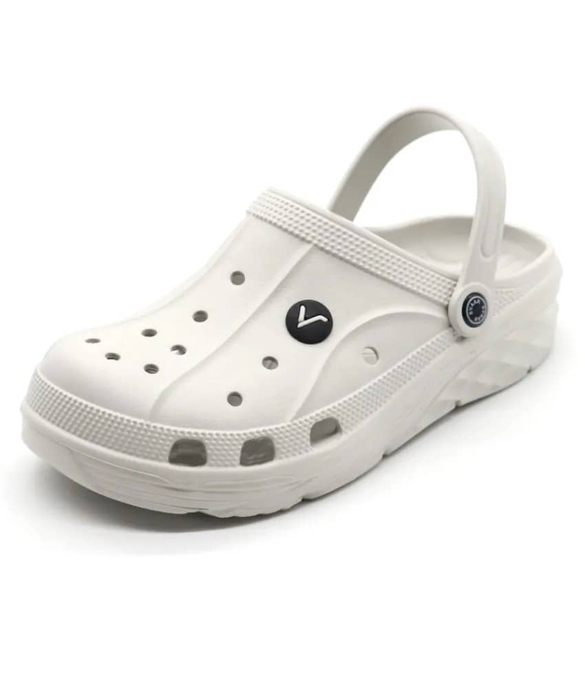 Svaar - Off White Men's Clogs
