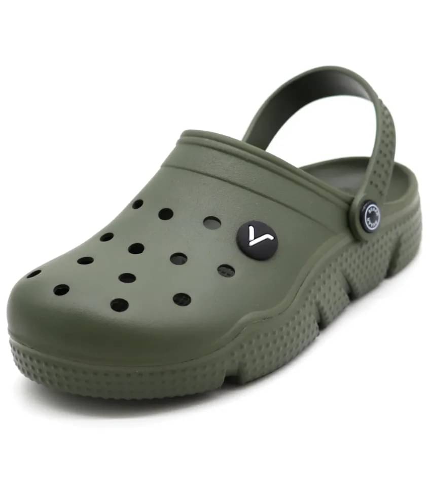     			Svaar - Olive Men's Clogs