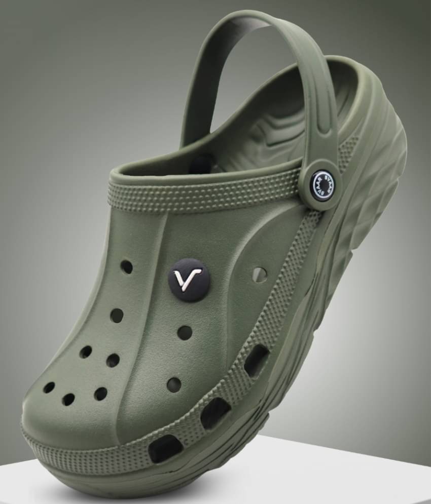 Svaar - Olive Men's Clogs Svaar - Olive Men's Clogs