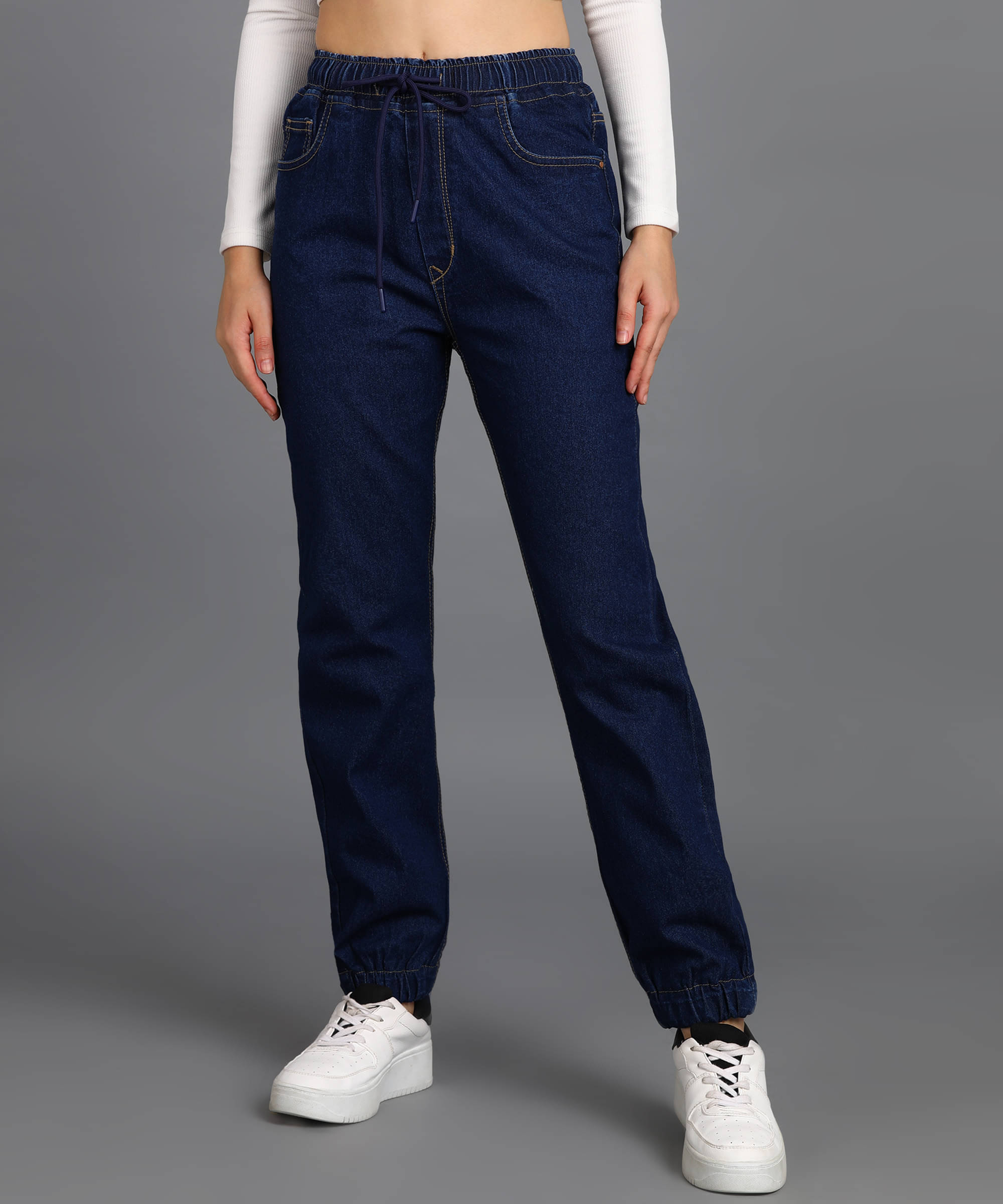     			Urbano Fashion - Blue Denim Slim Fit Women's Jeans ( Pack of 1 )