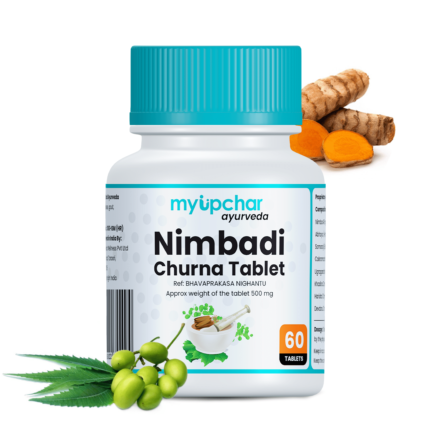 Myupchar Ayurveda Nimbadi Churna Tablets For Detoxifying Body, Clean And Healthy Skin (60 Tablets)     			Myupchar Ayurveda Nimbadi Churna Tablets For Detoxifying Body, Clean And Healthy Skin (60 Tablets)