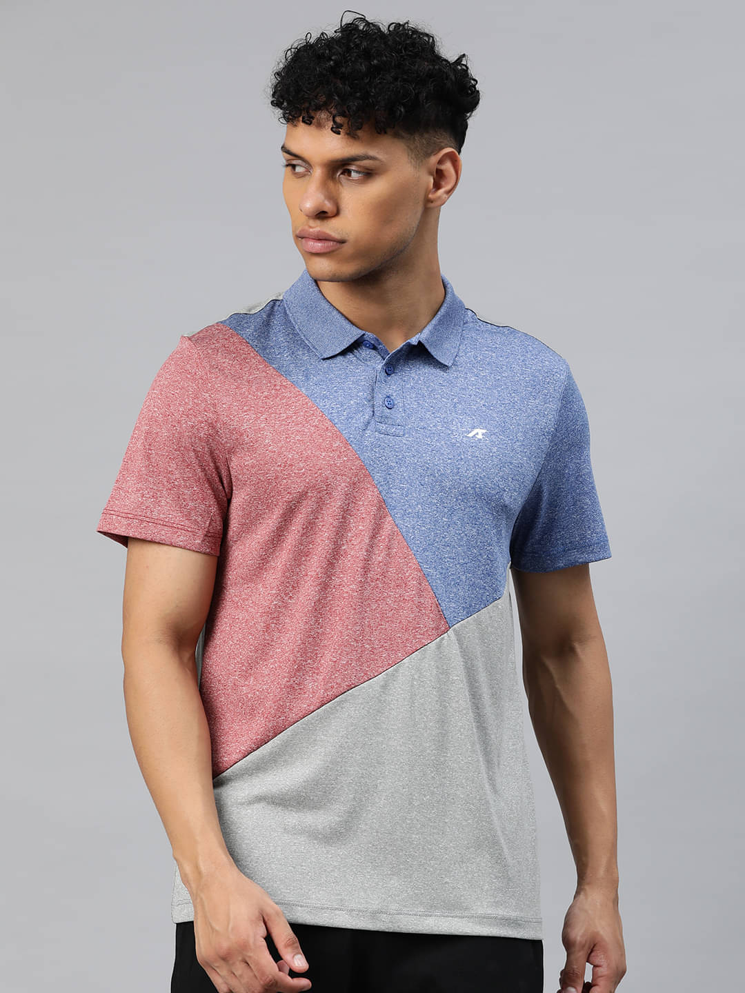 Alcis Grey Polyester Slim Fit Men's Sports T-Shirt ( Pack of 1 )     			Alcis Grey Polyester Slim Fit Men's Sports T-Shirt ( Pack of 1 )