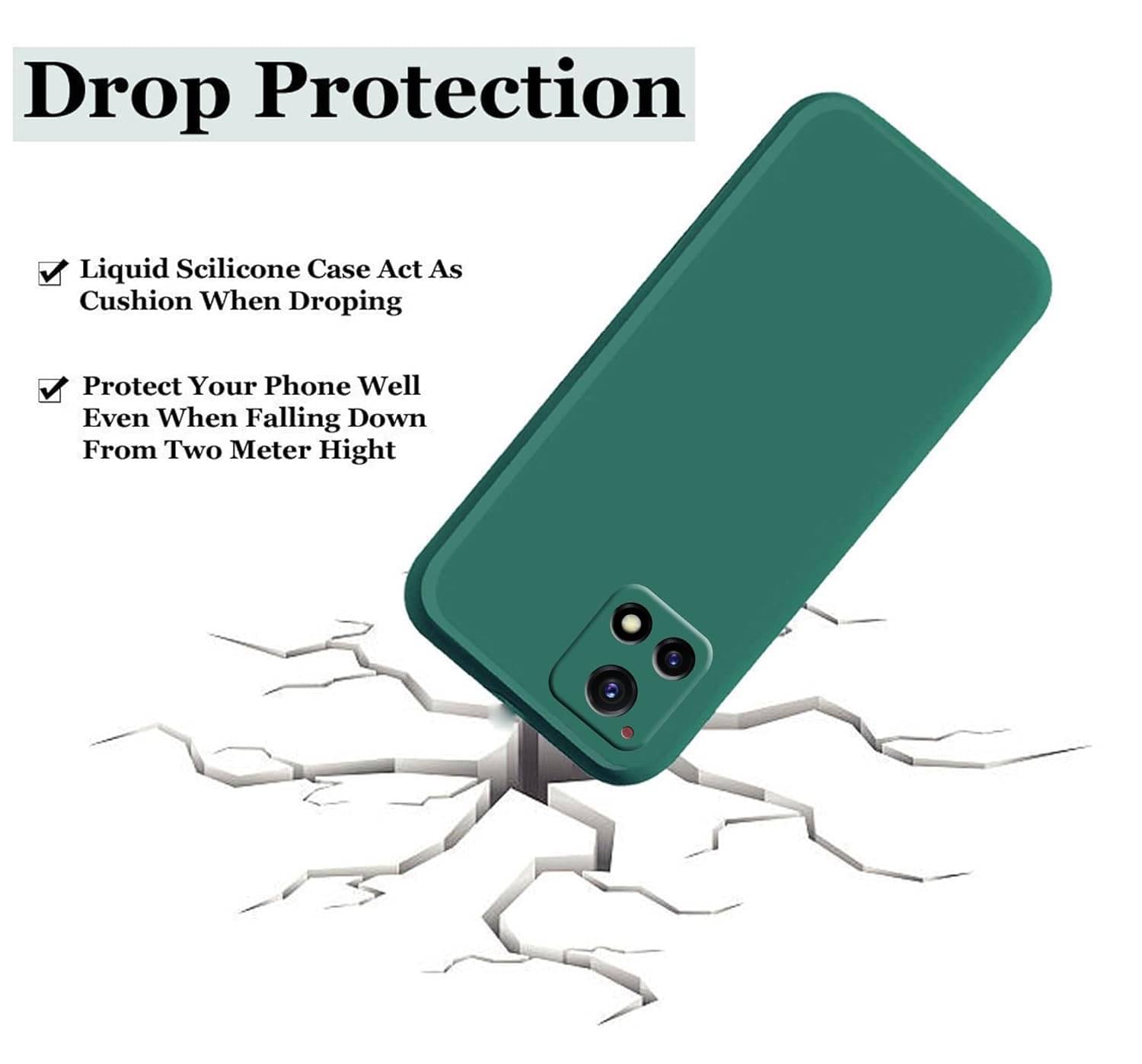     			Case Vault Covers Silicon Soft cases Compatible For Silicon Vivo Y72 5G ( Pack of 1 )