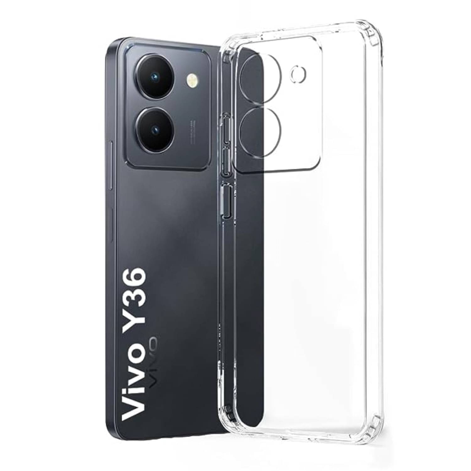 Case Vault Covers Silicon Soft cases Compatible For Silicon Vivo Y36 ( Pack of 1 ) Case Vault Covers Silicon Soft cases Compatible For Silicon Vivo Y36 ( Pack of 1 )