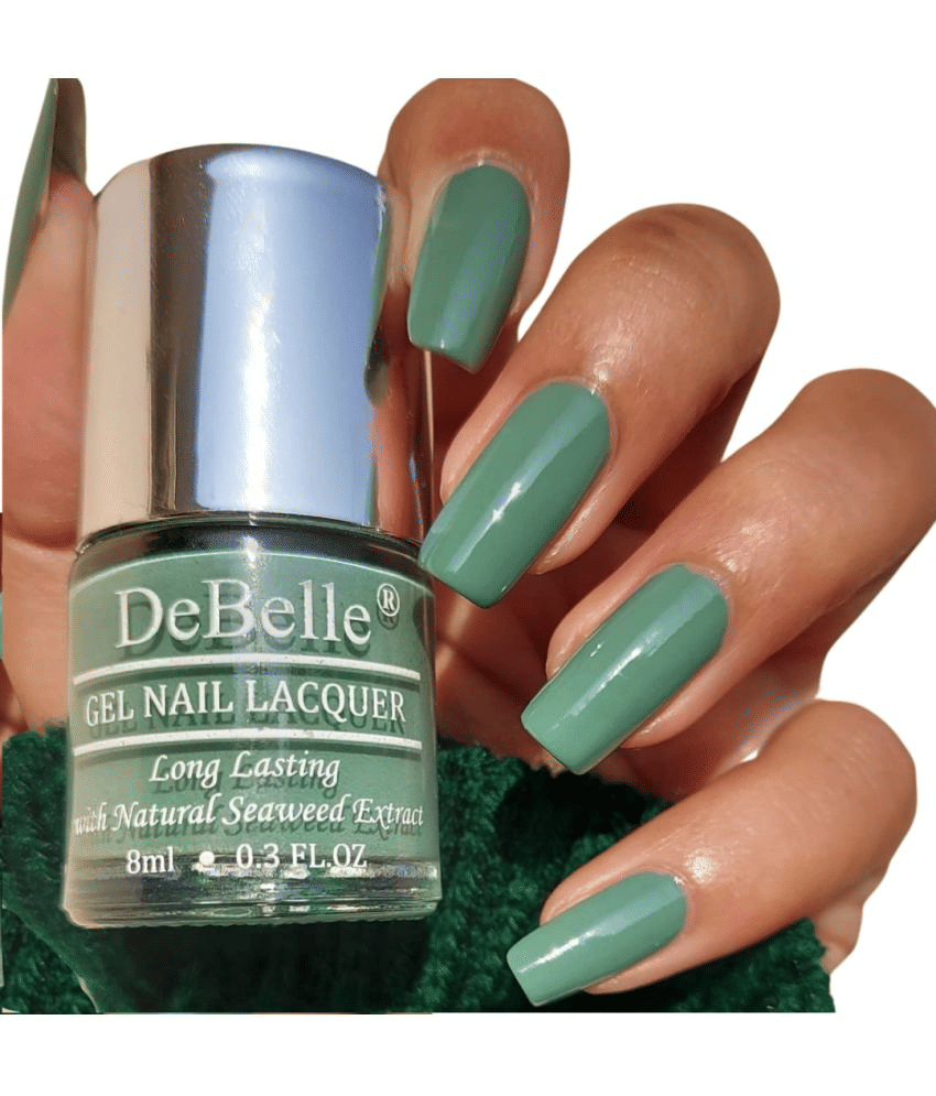 DeBelle Asparagus Fern  Glossy Nail Polish 8 ( Pack of 1 )
