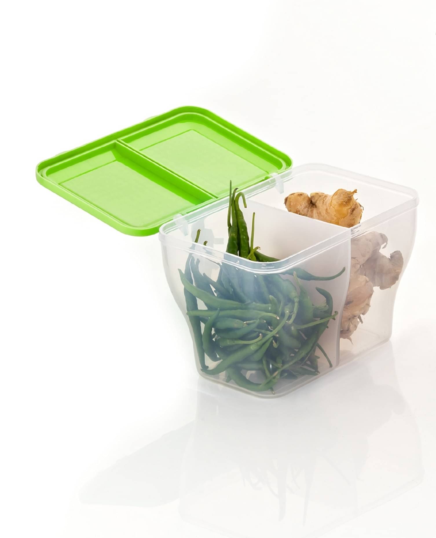     			FIT4CHEF Fridge Container PET Green Multi-Purpose Container ( Set of 1 )
