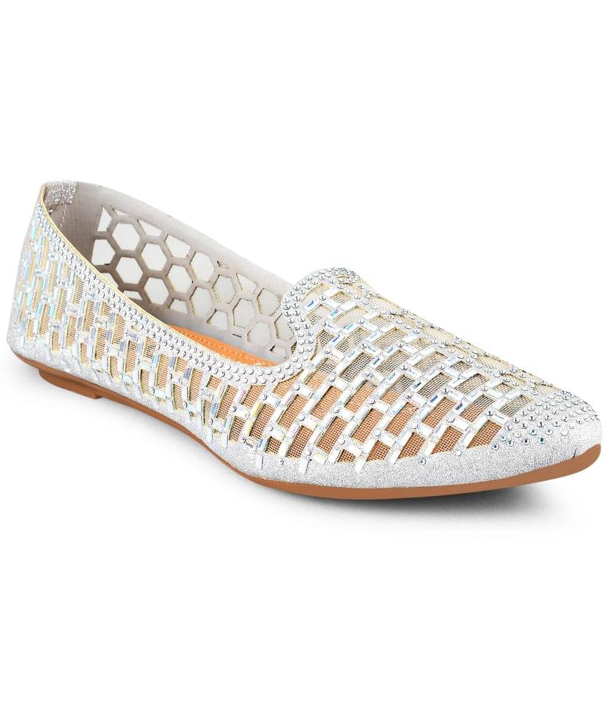 JM Looks Silver Women's Casual Ballerinas JM Looks Silver Women's Casual Ballerinas