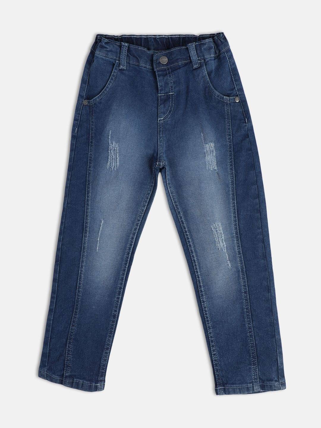     			MINI KLUB Pack of 1 Boys 100% Cotton Jeans ( Blue )