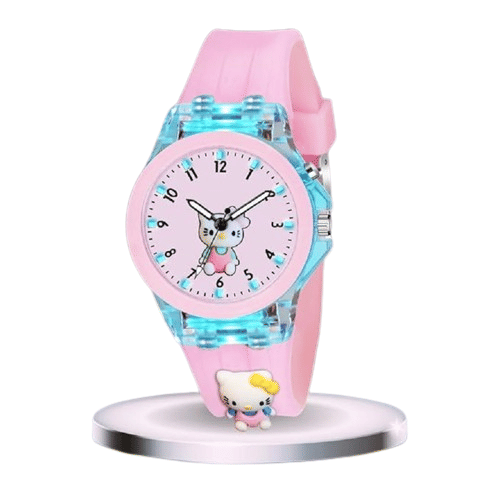 Renaissance Traders Pink Dial Analog Girls Watch ( Pack of 1 )