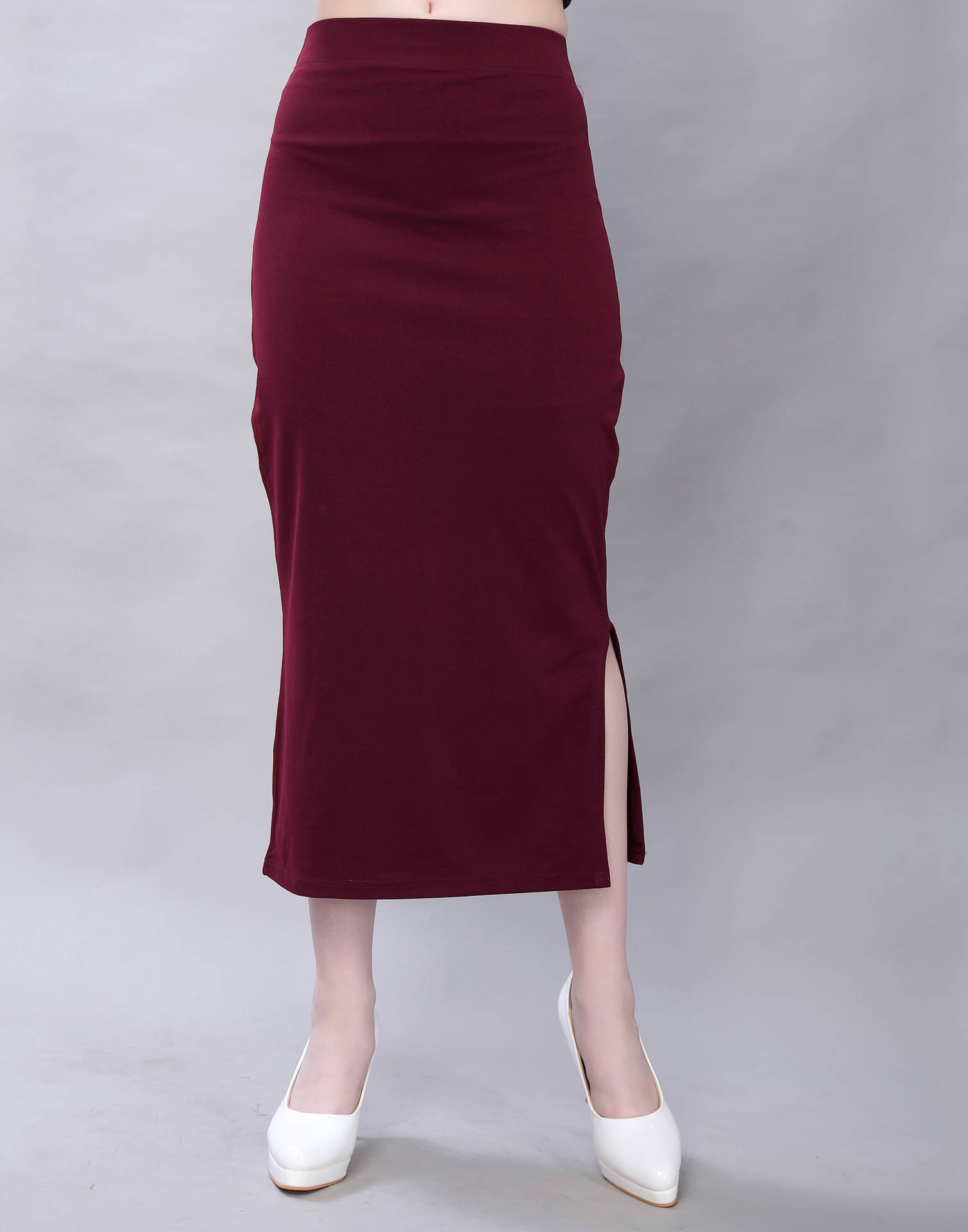 Selvia Brown Lycra Petticoat - Single Selvia Brown Lycra Petticoat - Single