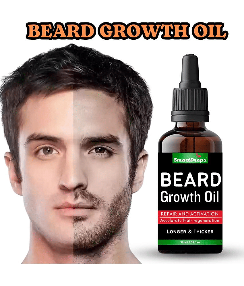 Smartdrops Jojoba Oil For a Shiny Beard Beard Oil 30 ml - Beard Care and Tools | Buy online on ZillyBuy