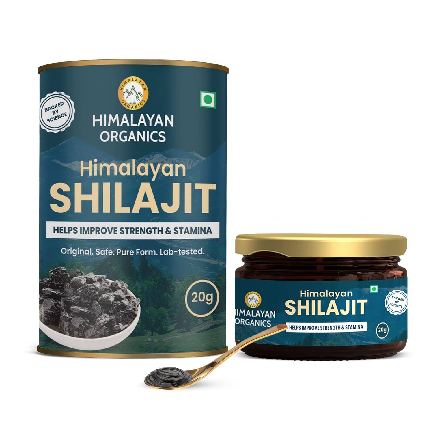 Vlado's Himalayan Organics Himalayan Shilajit/Shilajeet Resin 20g Vlado's Himalayan Organics Himalayan Shilajit/Shilajeet Resin 20g