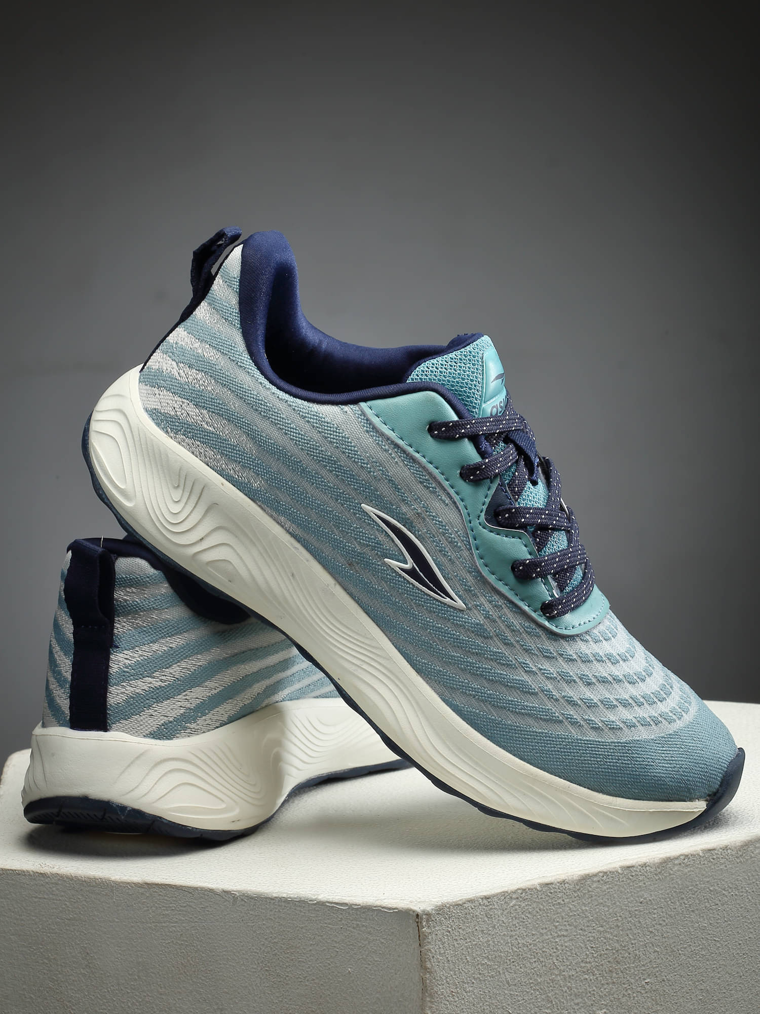     			ASIAN - Navy Women's Running Shoes