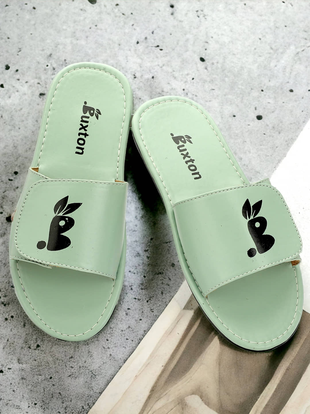 Buxton Green Men's Slide Flip Flop