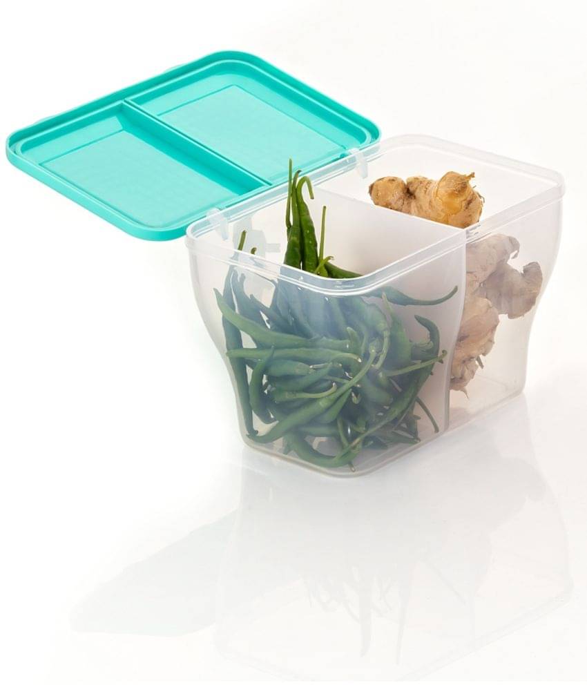     			FIT4CHEF Fridge Container PET Aqua Green Multi-Purpose Container ( Set of 1 )