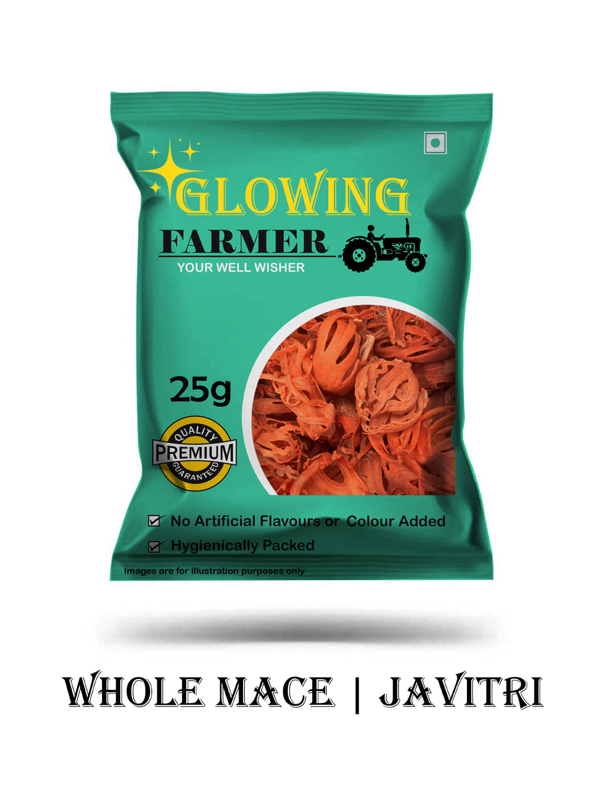 GLOWING FARMER Fresh Jaipatri Japatri Javitri Mace Spice Whole Flower 25 gm GLOWING FARMER Fresh Jaipatri Japatri Javitri Mace Spice Whole Flower 25 gm